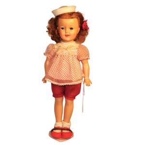12" Vintage Collectors 1952 Shirley Temple Doll By Ideal